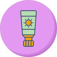 Sunscreen Vector Icon