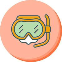 Diving Mask Vector Icon