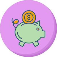 Piggy Bank Vector Icon