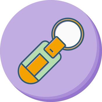 Keychain Vector Icon