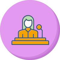 Lectern Vector Icon