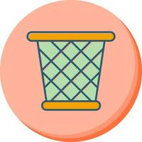 Paper Bin Vector Icon