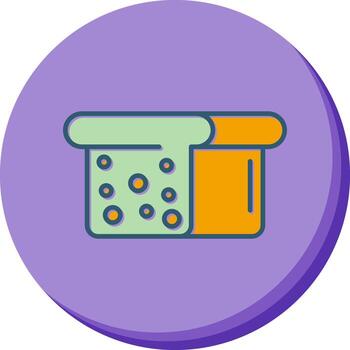 icono de vector de pan