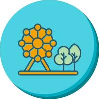 Park Vector Icon