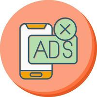 AD Block Vector Icon