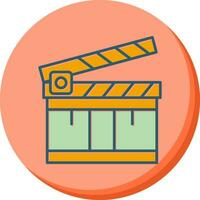 Clapperboard Vector Icon