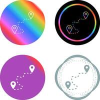 Distance Vector Icon