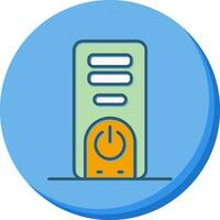 Cpu Tower Vector Icon