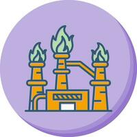 Natural Gas Vector Icon