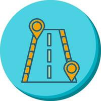 Roadmap Vector Icon