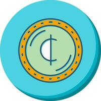 Cedis Currency Vector Icon