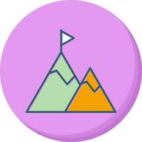 Peak Vector Icon