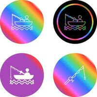 Fishing Rod Vector Icon