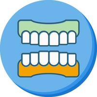 Denture Vector Icon