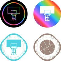 icono de vector de baloncesto