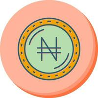 Naira Currency Vector Icon