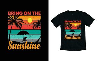 summer t-shirt design, summer t shirt template vector