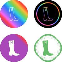 Long Boots Vector Icon