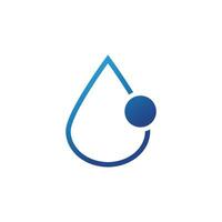 water drop logo vector element business illustration symbol and design