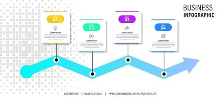 conjunto de infografía elementos datos visualización vector diseño modelo. lata ser usado para pasos, opciones, negocio proceso, flujo de trabajo, diagrama, diagrama de flujo concepto, línea de tiempo, márketing iconos, informacion gráficos.