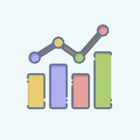 Icon Benchmarking. related to Business Analysis symbol. doodle style simple design editable. simple illustration vector