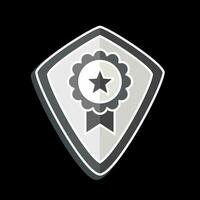 Icon Award 9. related to Award symbol. glossy style. simple design editable. simple illustration vector