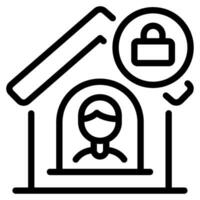 Quarantine Measures icon Illustration vector