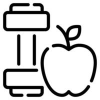 Healthy Lifestyle icon Illustration vector