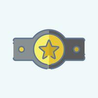 Icon Award 3. related to Award symbol. doodle style. simple design editable. simple illustration vector