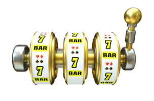 3d render object casino png