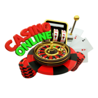 3d render object casino png