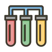 Filtration Vector Thick Line Filled Colors Icon For Personal And Commercial Use.