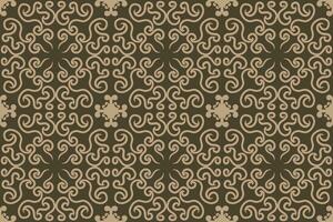 batik motif design, can be used for background or fabric design. This design can be connected repeatedly and will always connect vector