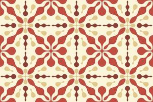batik motif design, can be used for background or fabric design. This design can be connected repeatedly and will always connect vector