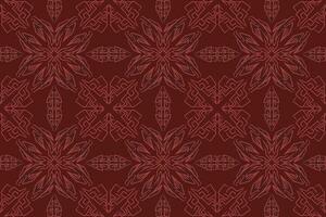 batik motif design, can be used for background or fabric design. This design can be connected repeatedly and will always connect vector