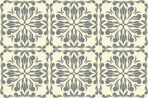 batik motif design, can be used for background or fabric design. This design can be connected repeatedly and will always connect vector