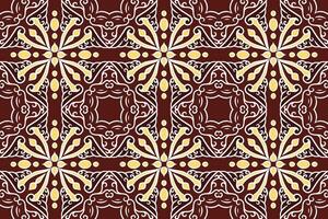 batik motif design, can be used for background or fabric design. This design can be connected repeatedly and will always connect vector