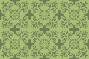 batik motif design, can be used for background or fabric design. This design can be connected repeatedly and will always connect vector