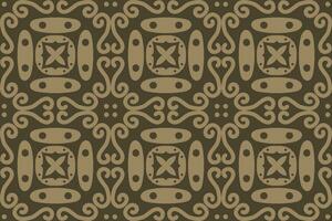 batik motif design, can be used for background or fabric design. This design can be connected repeatedly and will always connect vector