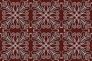 batik motif design, can be used for background or fabric design. This design can be connected repeatedly and will always connect vector