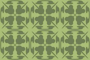 batik motif design, can be used for background or fabric design. This design can be connected repeatedly and will always connect vector