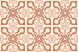 batik motif design, can be used for background or fabric design. This design can be connected repeatedly and will always connect vector