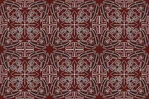 batik motif design, can be used for background or fabric design. This design can be connected repeatedly and will always connect vector