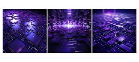 modern purple technology soft background photo