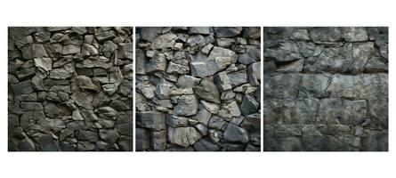 mosaic rough stone texture surface photo