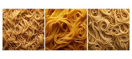 pasta noodles food texture background photo