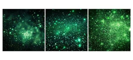 sparkle green glitter light background photo