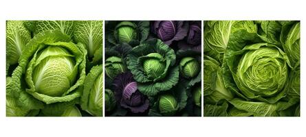 green cabbage food texture background photo