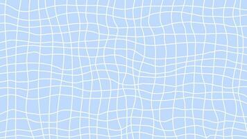 Twisted grid blue background vector