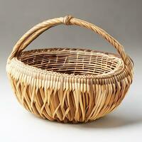 Modern basket image ai generated photo